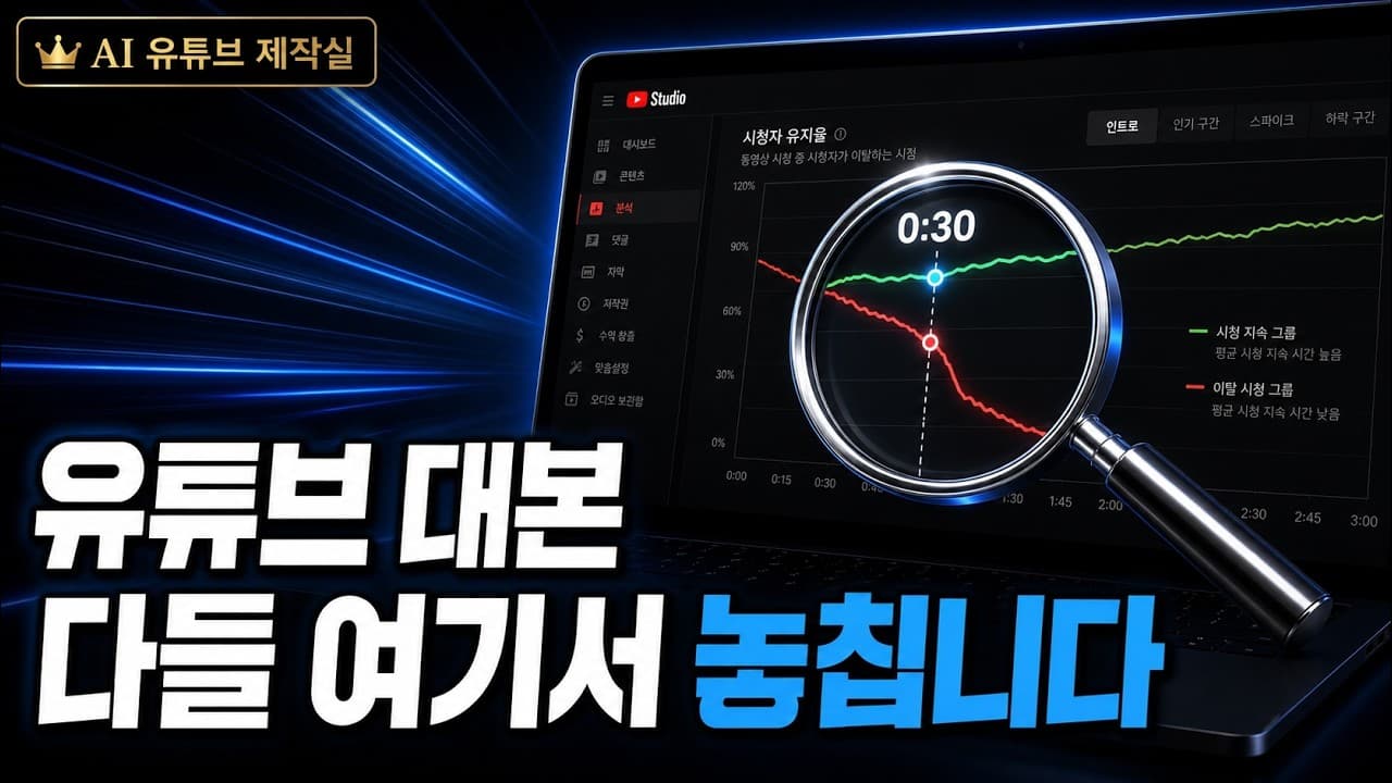 04강 첫 30초가 버티는 대본 만들기 실제 멤버십 영상 썸네일